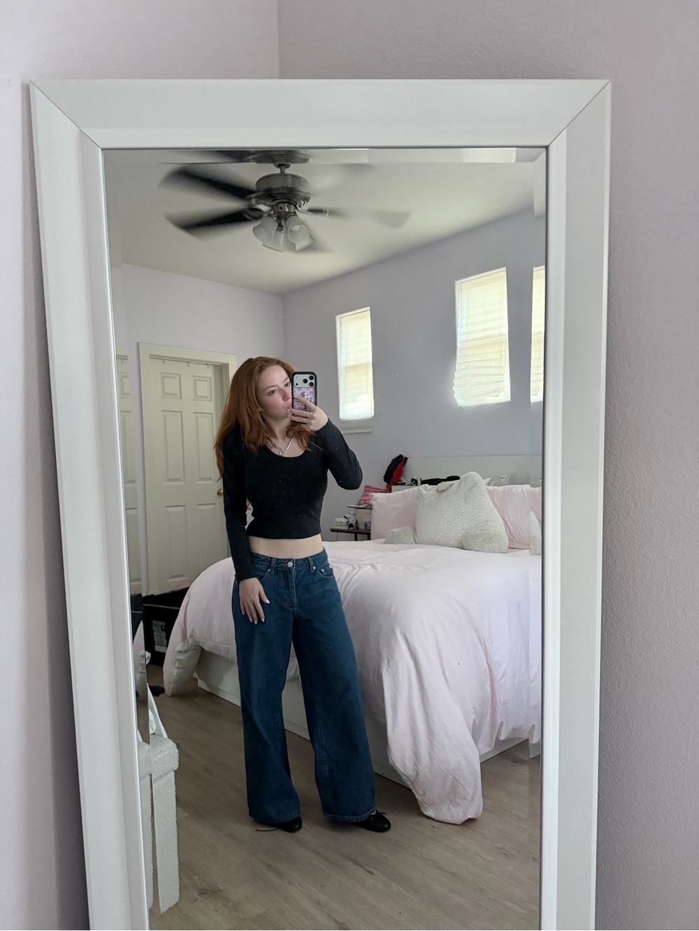 Long Sleeve Black Top